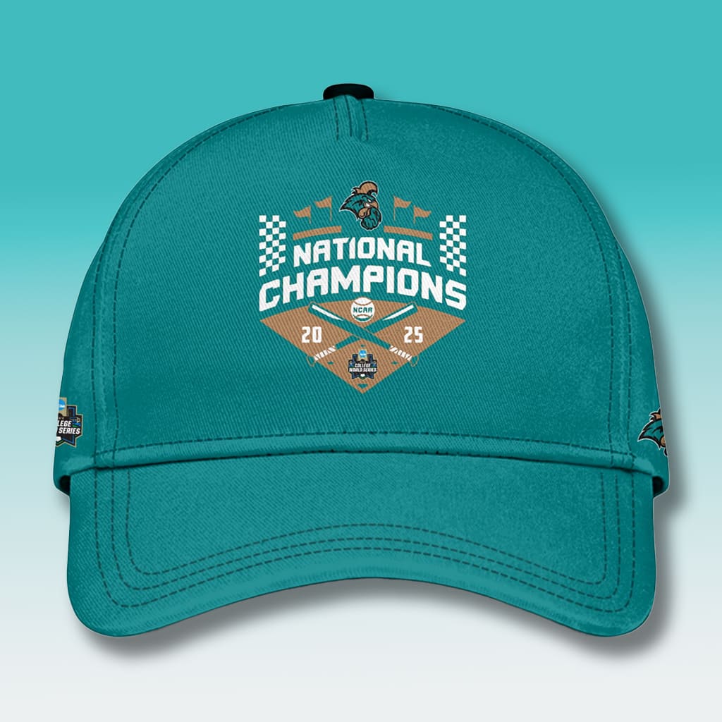 Coastal Carolina National Champions 2025 Hat 1 Coastal Carolina National Champions 2025 Hat 1