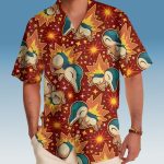 Fire-type Pokemon Cyndaquil Hawaiian Shirt