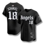 Los Angeles Angels Gothic Black Edition Jersey