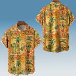 Mediterranean Palm Tree Italian Style Hawaiian Shirt
