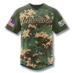 Miami Marlins Military Appreciation Night Jersey Giveaway 2025