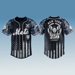 New York Mets US Navy 250th Anniversary Jersey