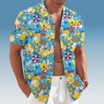 Psyduck Pokemon Hawaiian Shirt