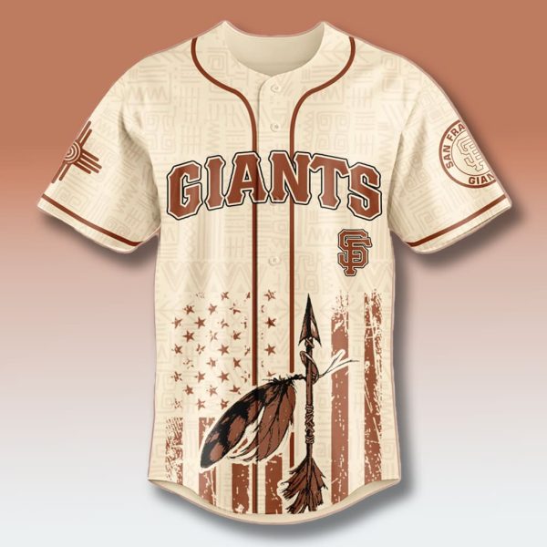SF Giants Native American Heritage Jersey 2025