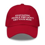 Stop Dating People Who Don't Get Your Music Hat