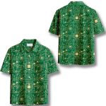 Technology Sense Circuit Board Hawaiian Shirt