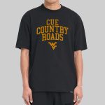 West Virginia Mountaineers Cue Country Roads Shirt