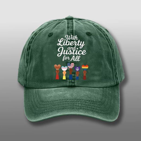 With Liberty Justice For All Hat 2