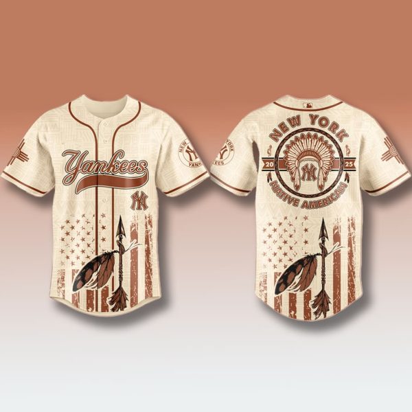 Yankees Native American Heritage Jersey 2025 1