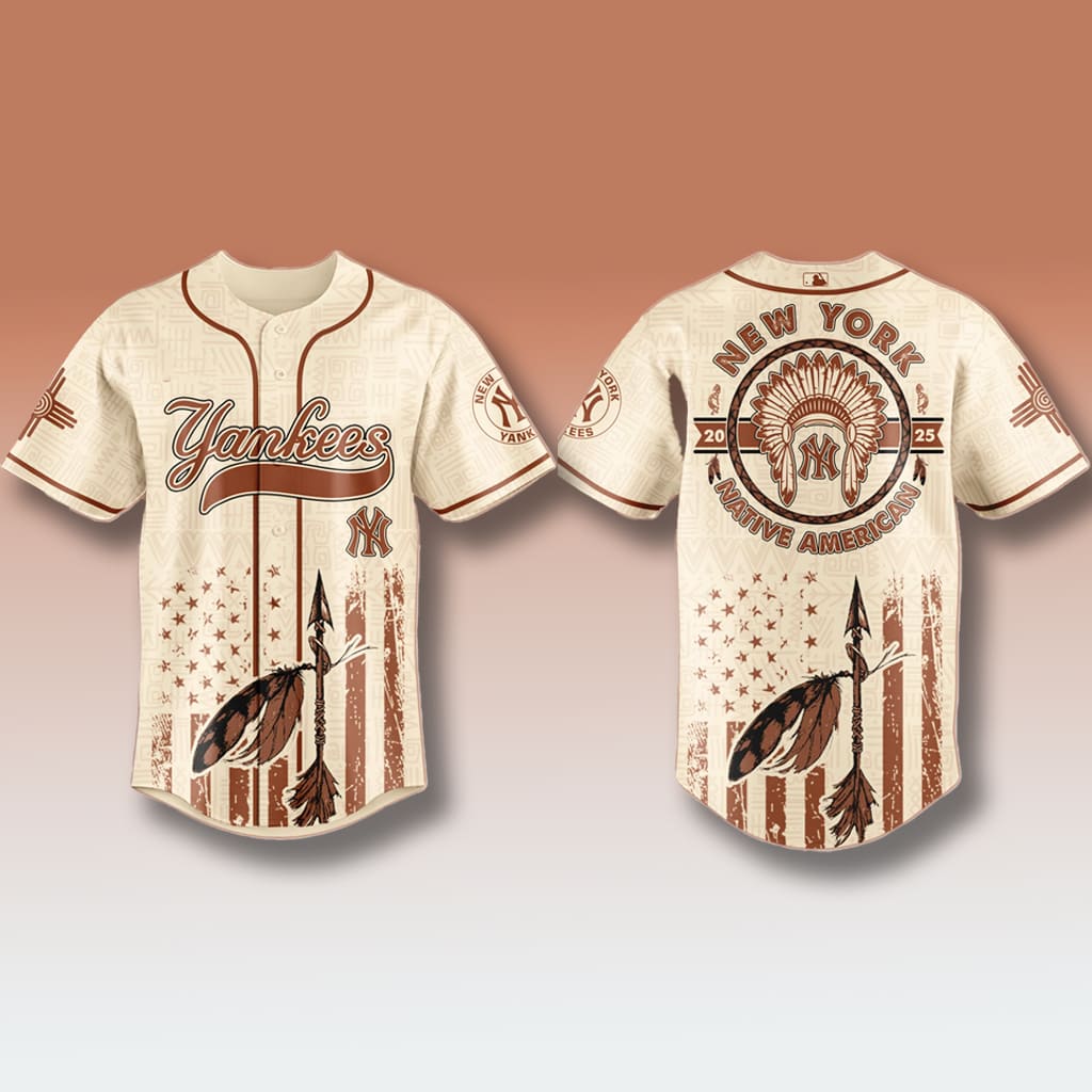 Yankees Native American Heritage Jersey 2025 1 Yankees Native American Heritage Jersey 2025 1