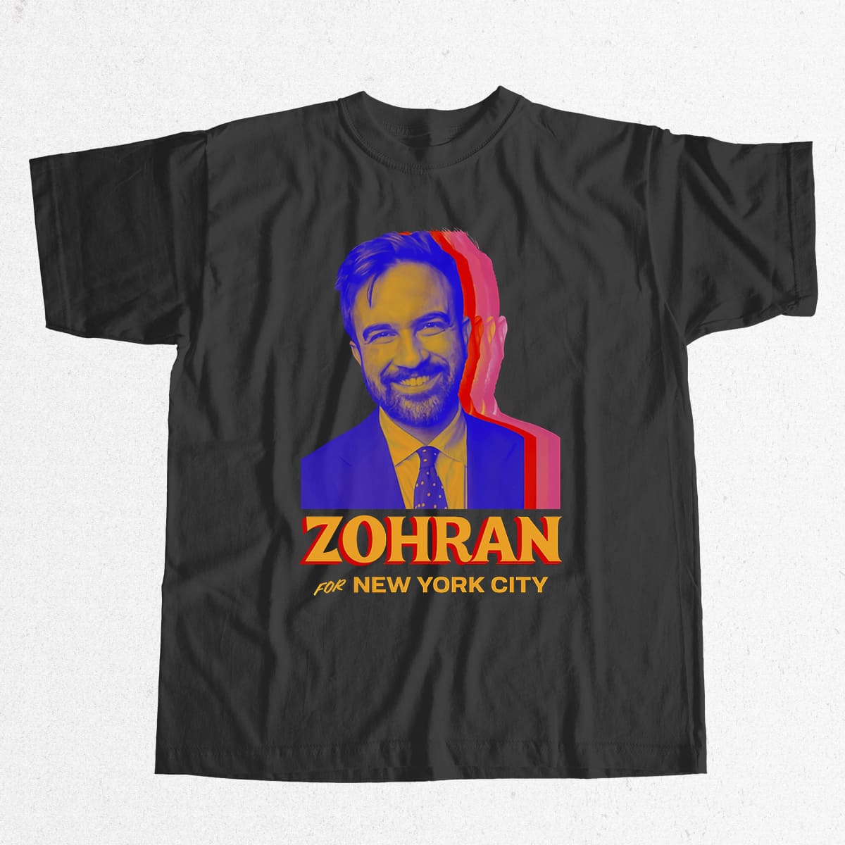 T-shirt Zohran Mamdani Pour Maire De NYC - Drôle, Tendance, élection 2025