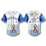 2025 Astros Autism Awareness Month Jersey