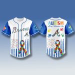 2025 Atlanta Braves Autism Awareness Month Jersey