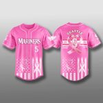 Mariners Breast Cancer Awareness Month Jersey