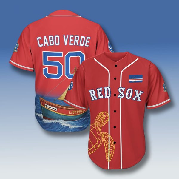 2025 Red Sox Native Cabo Verde Jersey Giveaway 1