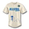 2025 Seattle Seahawks All Star Classic Cream Jersey 2