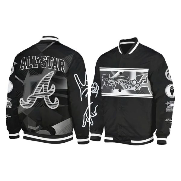2025 Usher x Braves Peace up A Town Down Jacket 1
