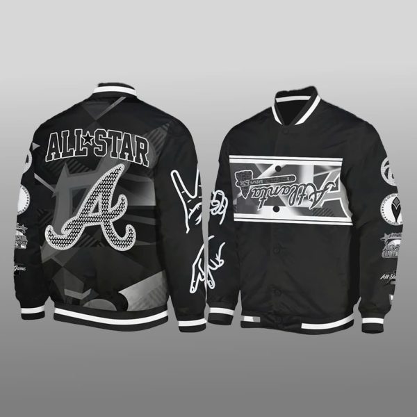 2025 Usher x Braves Peace up A Town Down Jacket 2