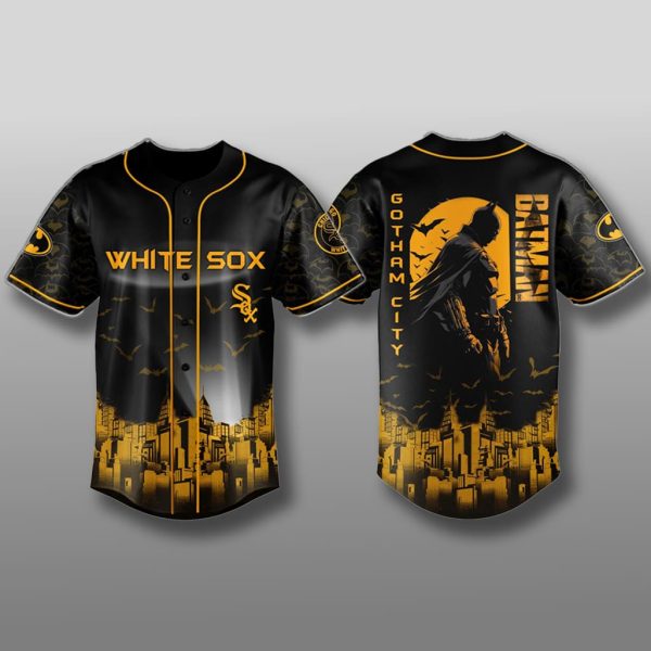 2205 Chicago White Sox x Batman Night Jersey