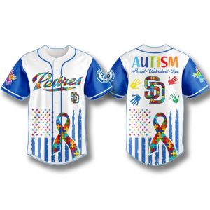 2025 Padres Autism Awareness Month Jersey 1