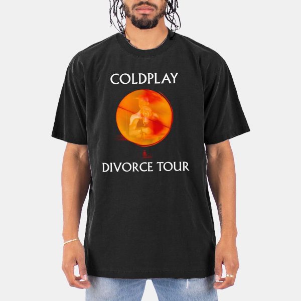 Andy Byron Kristin Cabot Coldplay Divorce Tour Shirt 10