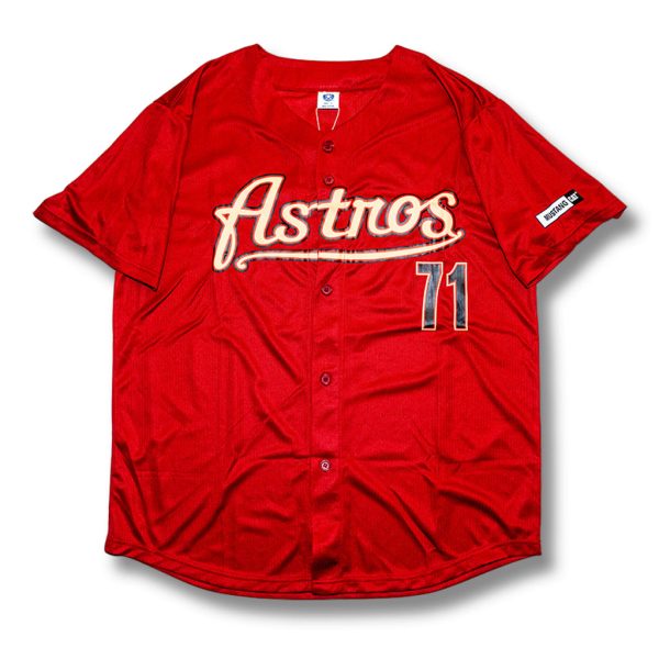 Astros Josh Hader Brick Red Jersey Giveaway 2025