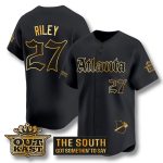 Atlanta Braves Gothic Gold Edition Jersey