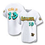 Atlanta Braves Graffiti White Edition Jersey
