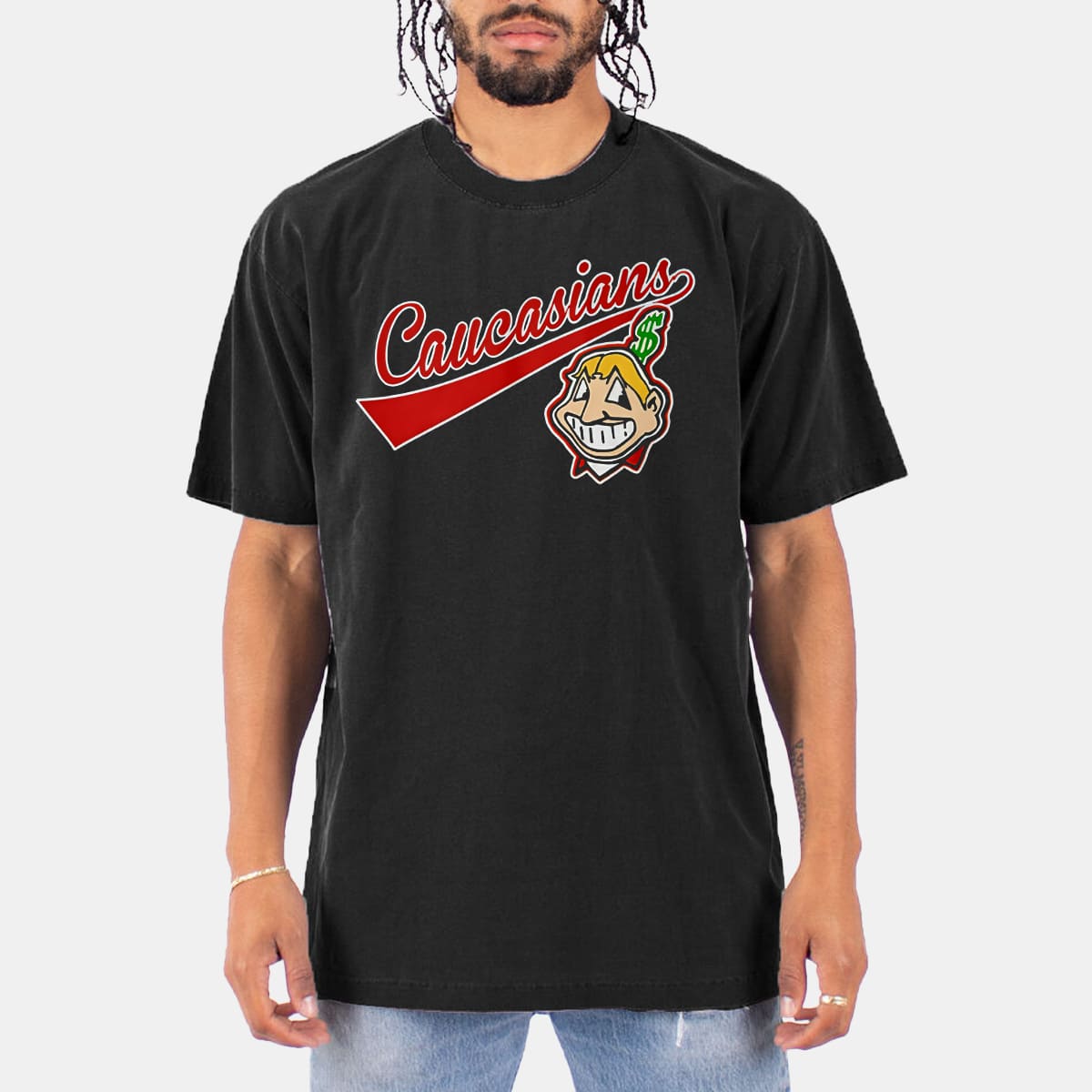 Bomani Jones Chief Wahoo Caucasians Shirt 6 Bomani Jones Chief Wahoo Caucasians Shirt 6