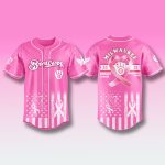 Brewers Breast Cancer Awareness Month Jersey 2025
