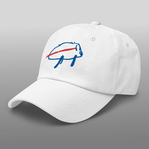 Buffalo Bills Josh Allen Billustration Hat 1