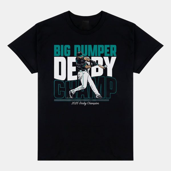 Cal Raleigh 2025 Home Run Derby Big Dumper Shirt 8