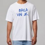 Camavinga Wearing Baila Vini Jr Shirt