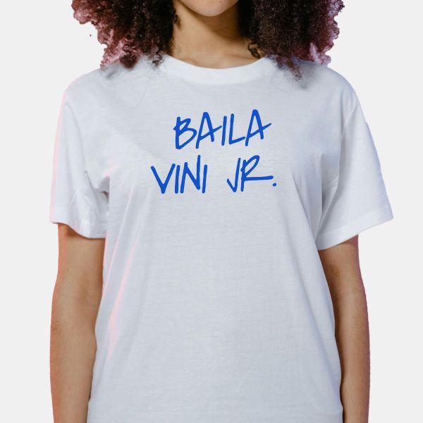 Camavinga Wearing Baila Vini Jr Shirt 6