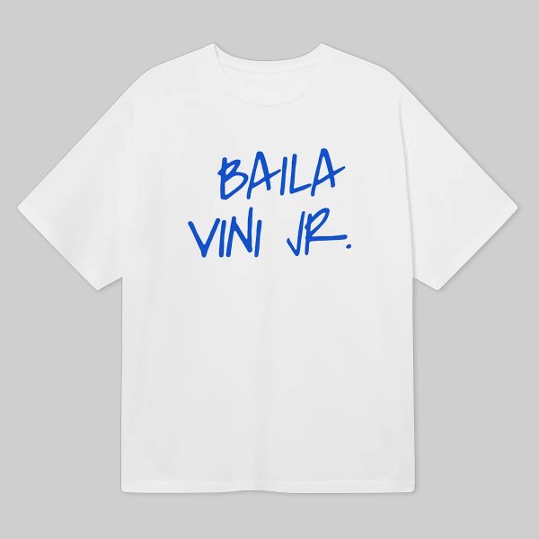 Camavinga Wearing Baila Vini Jr Shirt 8