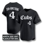 Chicago Cubs Black Gothic Edition Jersey