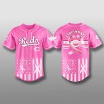 Cincinnati Reds Breast Cancer Awareness Month Jersey 2025