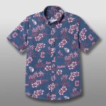 Cleveland Guardians Navy Hawaiian Shirt 2025