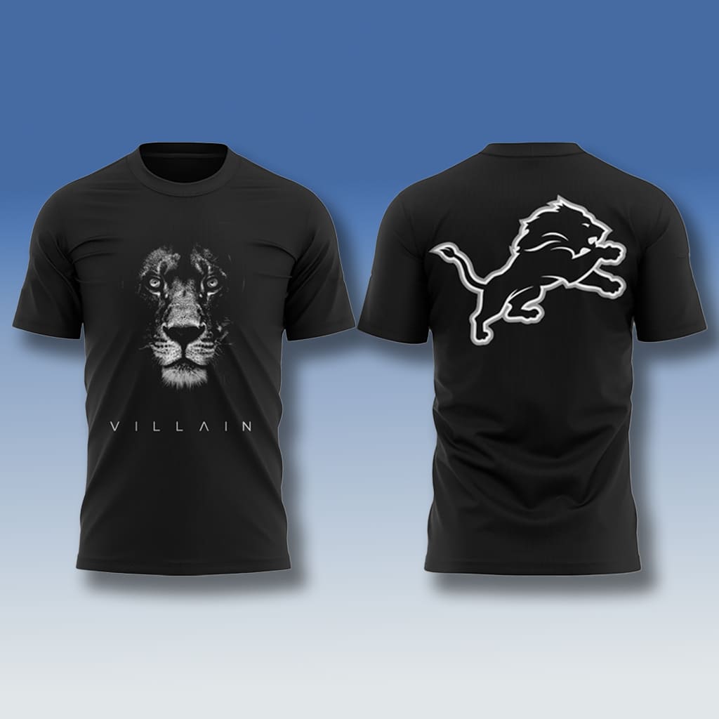 Detroit Lions Dan Campbell Villain 2025 Shirt 1 Detroit Lions Dan Campbell Villain 2025 Shirt 1