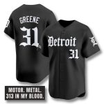 Detroit Tigers Gothic Black Edition Jersey