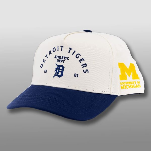 Detroit Tigers University of Michigan Hat Giveaway 2025 1