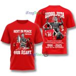 Diogo Jota 2025 Rest In Peace Shirt