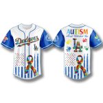 Dodgers Autism Awareness Month 2025 Jersey