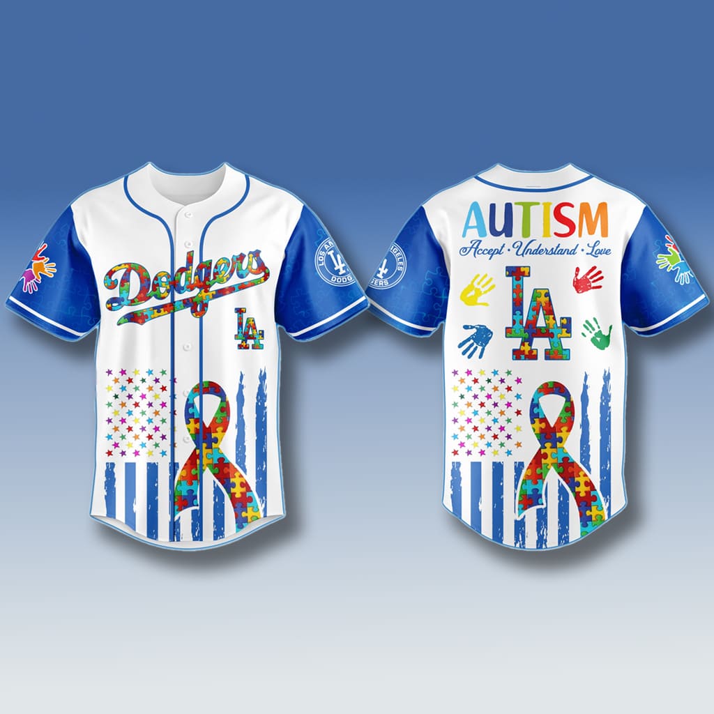 Dodgers Autism Awareness Month 2025 Jersey Dodgers Autism Awareness Month 2025 Jersey