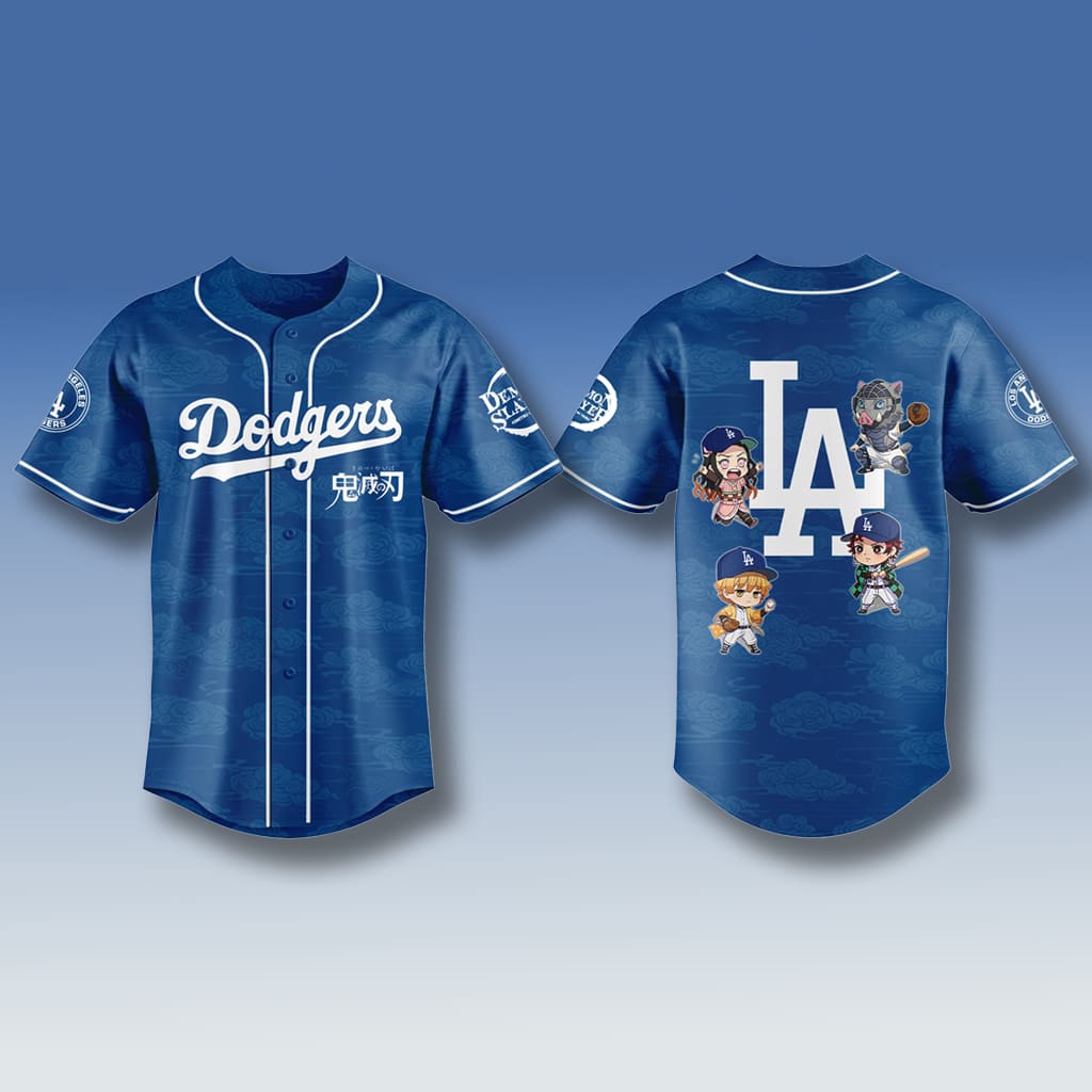 Dodgers Kimetsu no Yaiba Jersey 2025 Dodgers Kimetsu no Yaiba Jersey 2025