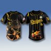 Dodgers x Demon Slayer Agatsuma Zenitsu Jersey 2025 1