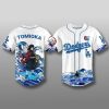 Dodgers x Demon Slayer Tomioka Giyu Jersey 2025 1