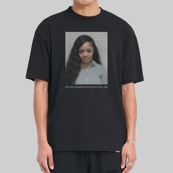 Glorilla Mugshot My Shit Bumpin Up In The Jail Ho Shirt 1