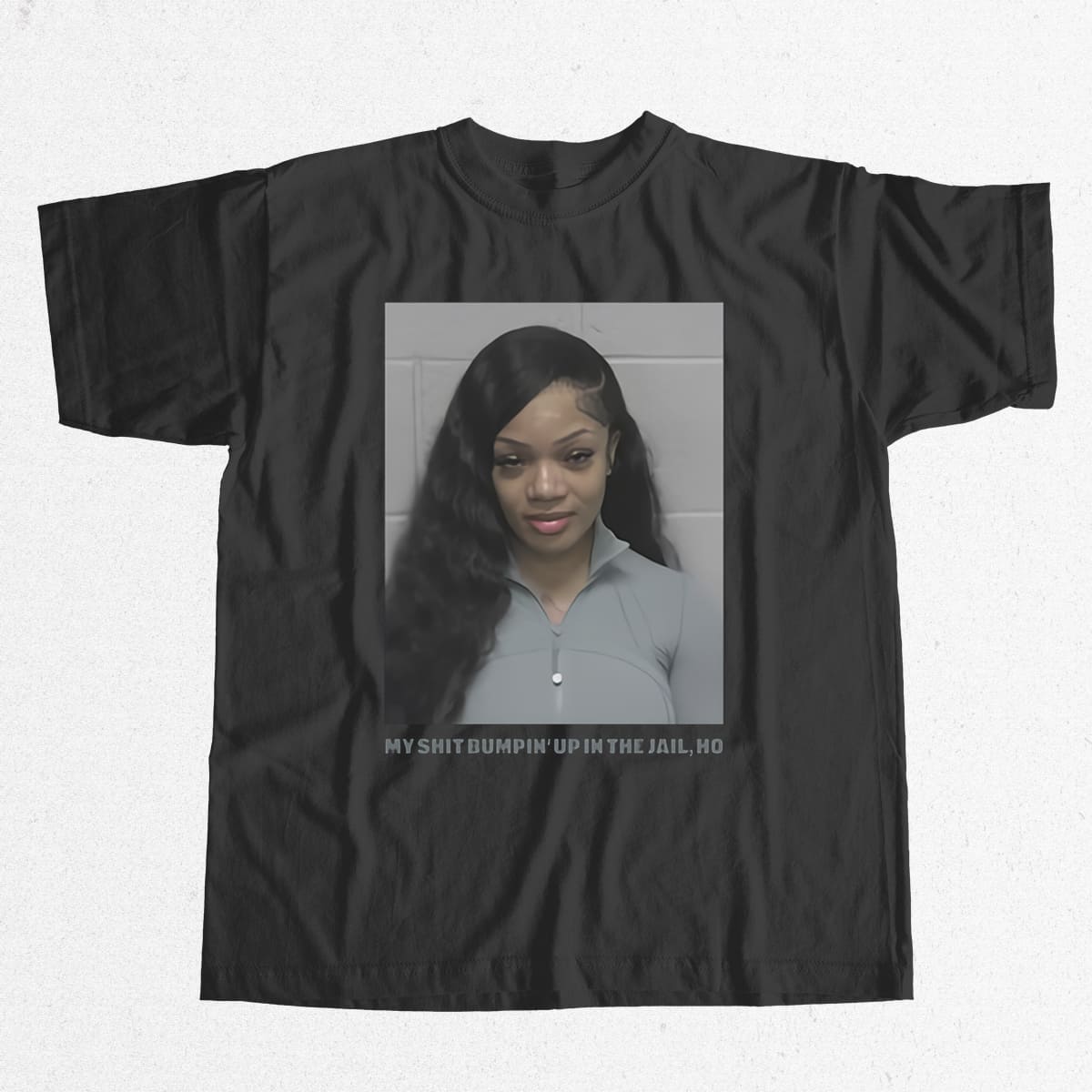Glorilla Mugshot My Shit Bumpin Up In The Jail Ho Shirt 9 Glorilla Mugshot My Shit Bumpin Up In The Jail Ho Shirt 9