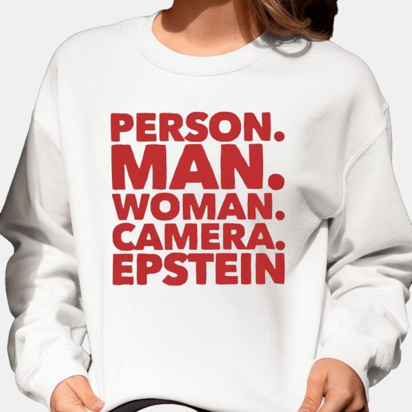 Harry Shannon Person Man Woman Camera Epstein T Shirt 5